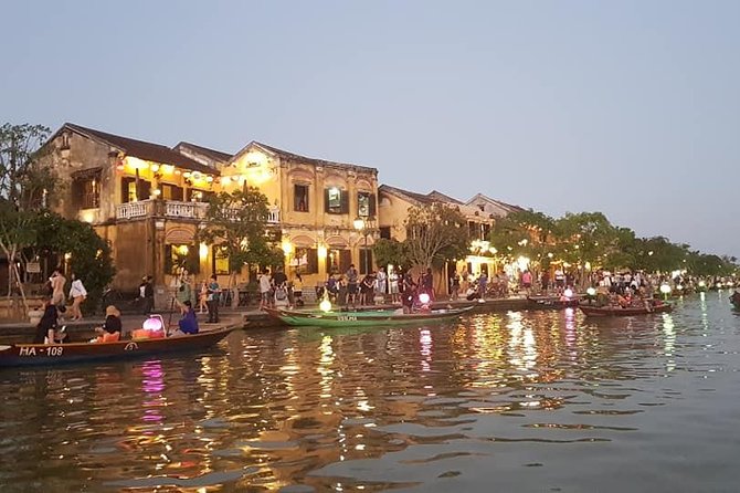 My Son Holyland , Marble Moutain,Hoi An Walking Tour with Night Market,Boat Ride - Hoi An night market and lantern area: shopping with a plan