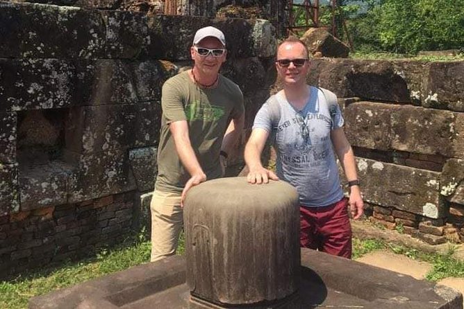 MY SON HOLYLAND-Morning or Afternoon Tour from HOI AN or DA NANG - The mortarless building lesson: a detail that makes the site feel alive