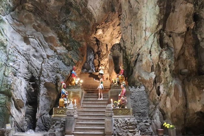 My Son sanctuary and Marble mountain tours or transfer - Marble Mountains: caves, pagodas, and Da Nang viewpoints
