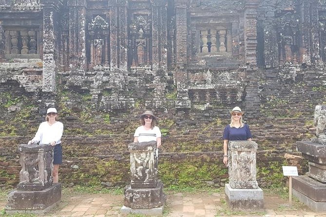 My Son Sanctuary Tour- Marble Mountain - Am Phu Cave- Hoi An City - Early-night riverboat and the night market finish