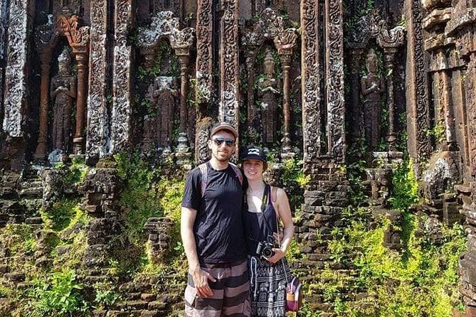 MY SON Tour & Hoi An Countryside with Basket Boat, Buffalo Ride,Farming Activity - Included Comfort: Private AC, Bottled Water, and Entrance Tickets