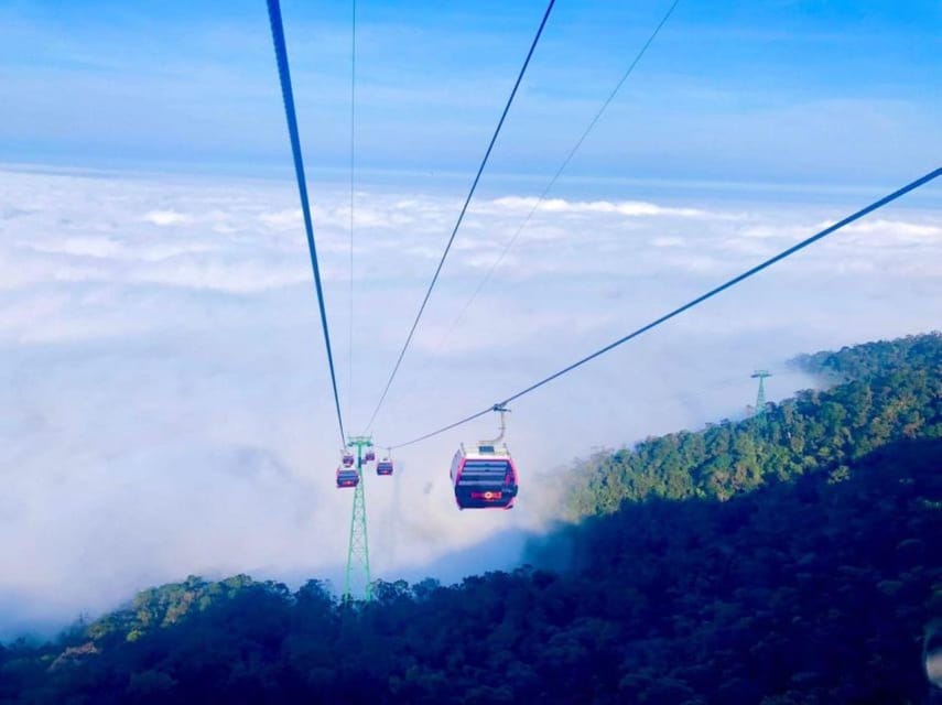 Private Car To BaNa Hills-Golden Bridge From Hoi An/Da Nang - Cable car ride up: record-breaking thrills and big-air comfort questions