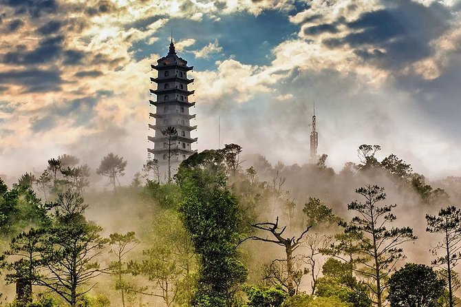 PRIVATE Half day to Golden Bridge Bana hill from Danang City - Lunch at Ba Na Hills: included buffet with soft drinks