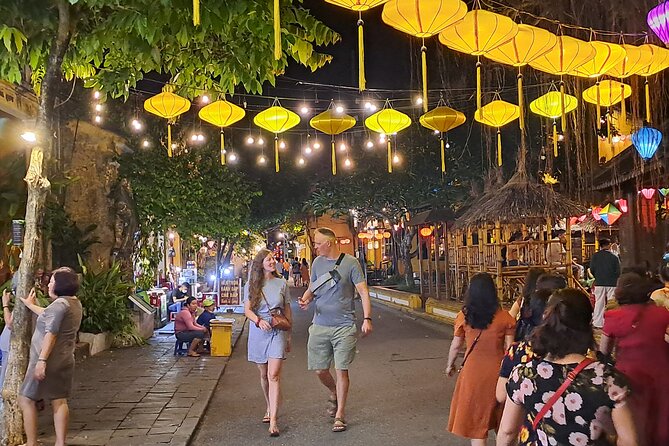 PRIVATE TOUR Marble Mountains-Hoi An Old town-Night Market-Boat - What to watch for on the ground: stairs, shoes, and shop stops