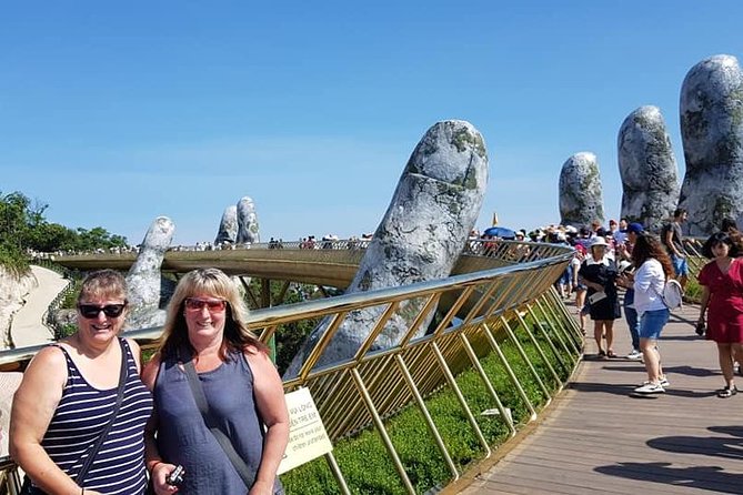 Shore Excursion CHAN MAY or TIEN SA to GOLDEN BRIDGE, MARBLE MOUTAIN,LADY BUDDHA - What this private Da Nang day is really about