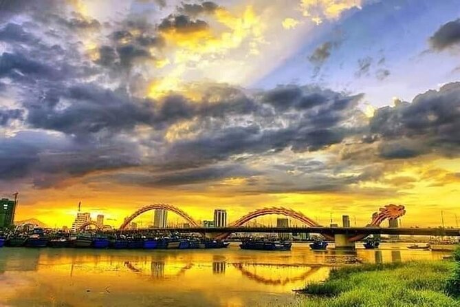 Sunrise My Son-Golden Bridge-Dragon Bridge Show & Seafood Meals - Fantasy Park and the included fun at Ba Na Hills