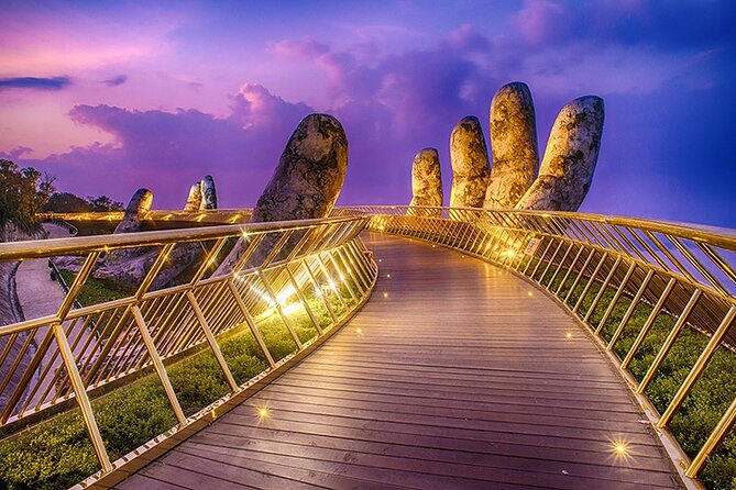 Sunrise My Son-Golden Bridge-Dragon Bridge Show & Seafood Meals - Sun World Ba Na Hills: cable car, “four seasons” vibes, and built-for-fun sights