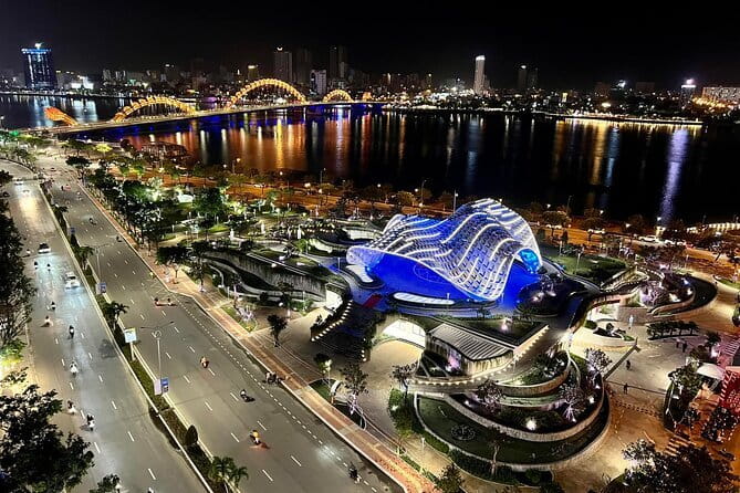 Sunset/Sunrise Lady Buddha or Marble Mountain with Foodie Tour - Han River: nine bridges, war-era echoes, and photo opportunities